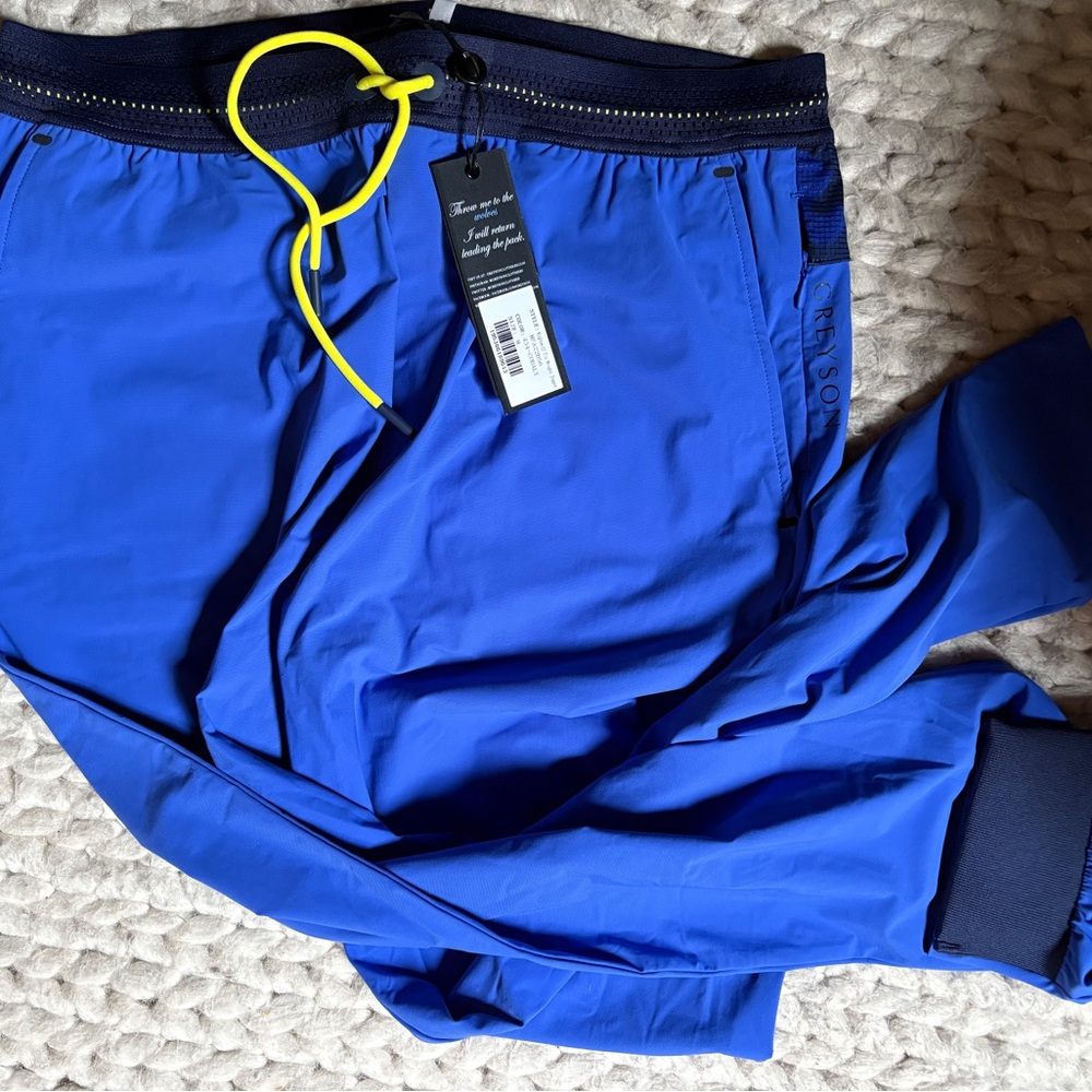 Men's Blue Pant Joggers